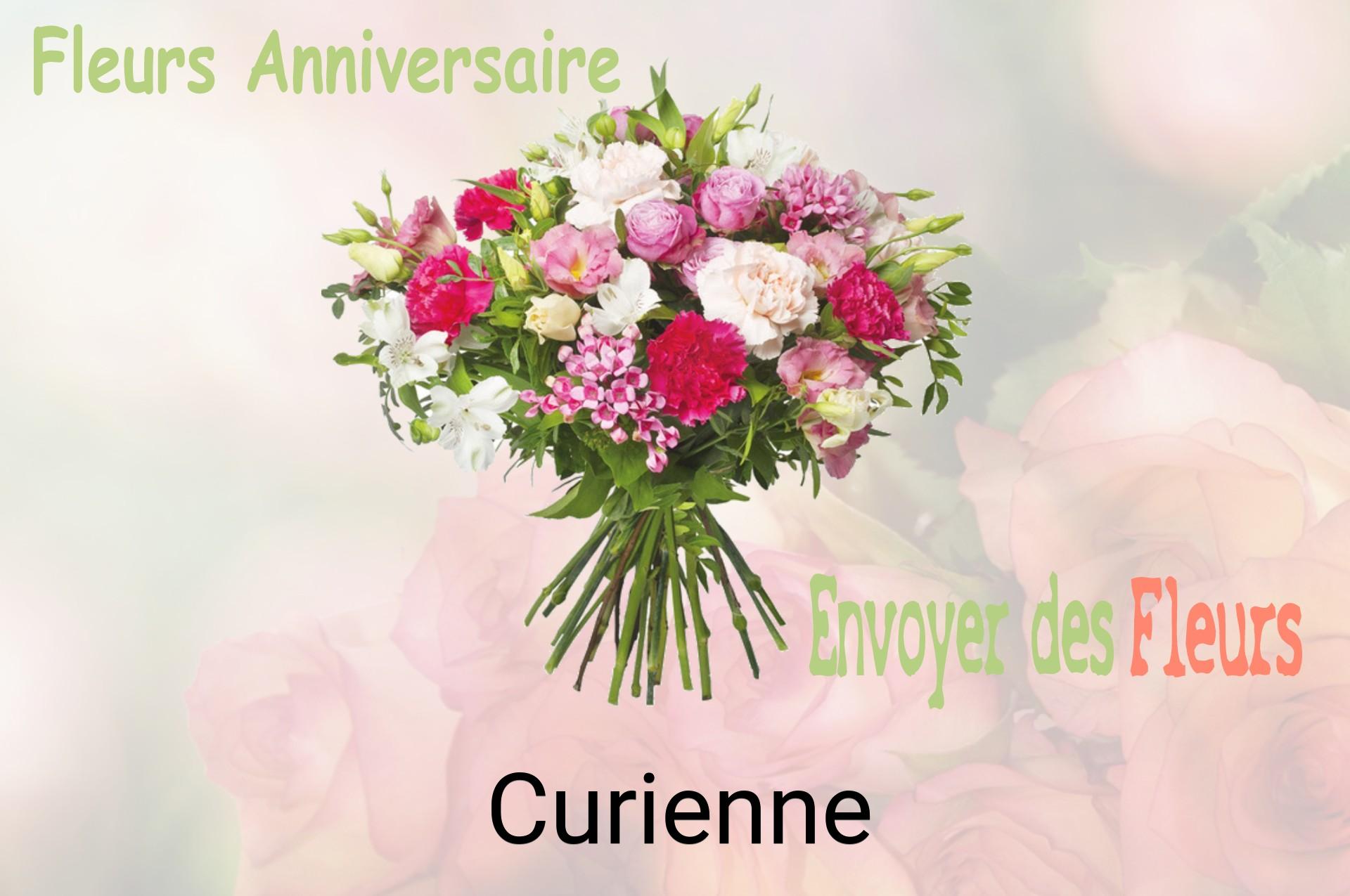 Bouquet de fleurs d’anniversaire livré à Curienne